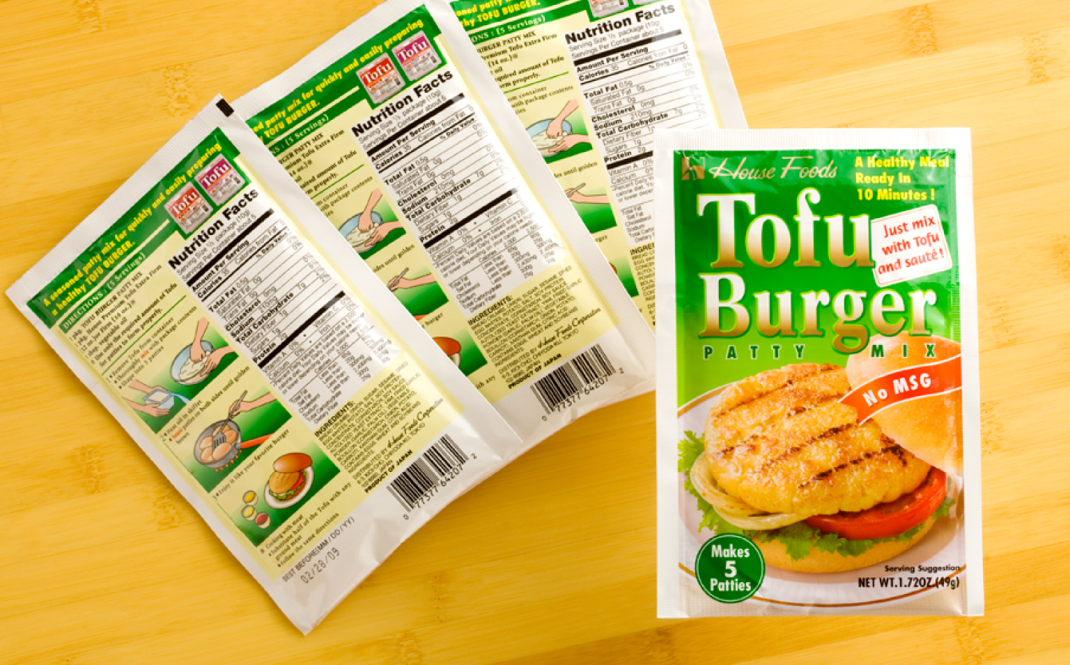 Tofu burger